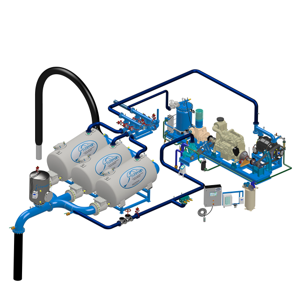 Equipo absorbente FISHVAC